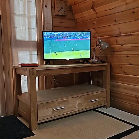Holzhuette-Camping-Pod Mit Sauna & Fruehstueck Halle (Saale) Buitenkant foto